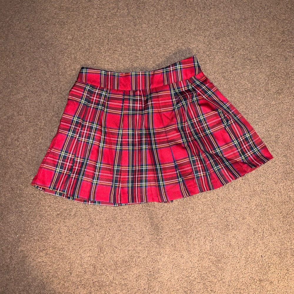 Plaid skirt